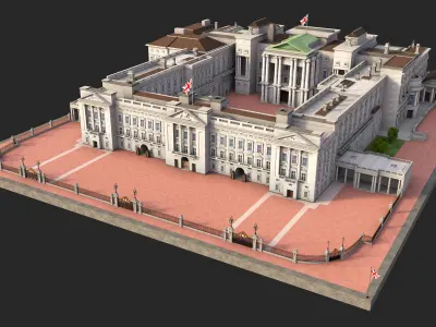 Buckingham Palace 3D model