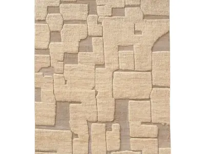 ILYAS WOOL RUG B 3D model