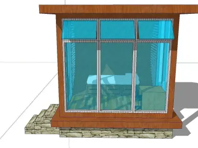 Creative Design-Holiday Cabin-025 3D model