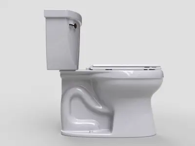 Toilet 3D model 5