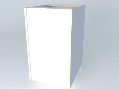 B1D1D cabinet Free 3D model