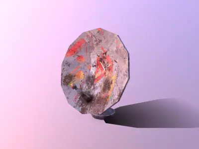 Stylize- Satellite Low-poly 3D model