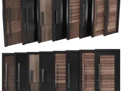 ENTRANCE DOOR COLLECTION  A 3D Model Pack