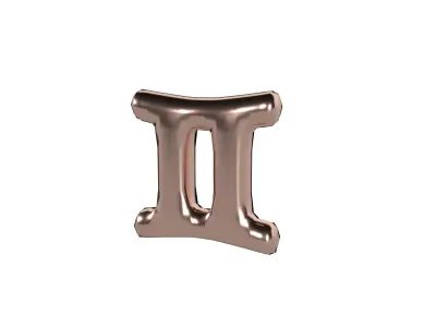 Gemini v2 007 Low-poly 3D model