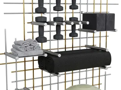 Super Yoga Grid 3D model