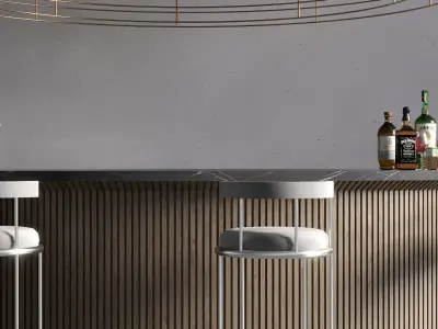 CAFE BAR NO1 A 3D model