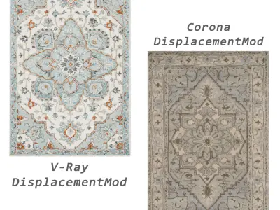 Rugs No 1003 Low-poly 3D model