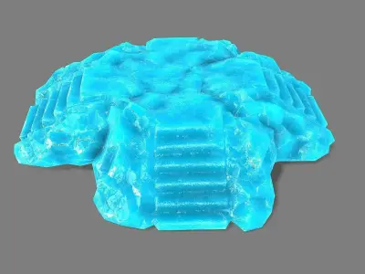 Staris Rock 10 Low-poly 3D model