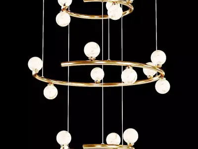 Lampatron Imerense chandelier 3D model
