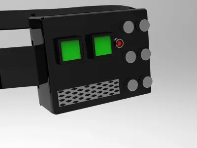 Darth Vader Armor from Episode 3 ROTS Accurate 3D print model