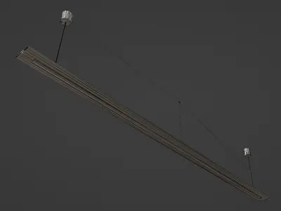 Hanging Light Free low-poly 3D model