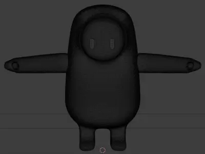 Fall Guy model 3D 3D model