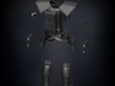 ARC Clone Trooper Armor Accessories 3D print model