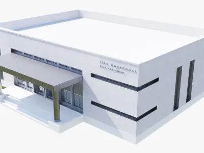 emergency Low-poly 3D model