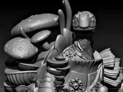 Turtle team 3D Model Pack