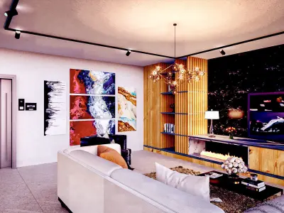 Loft in London 3D model