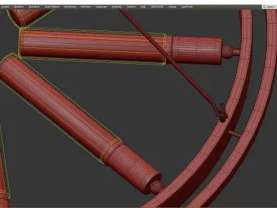 Hudson Valley Chambers Low-poly 3D model