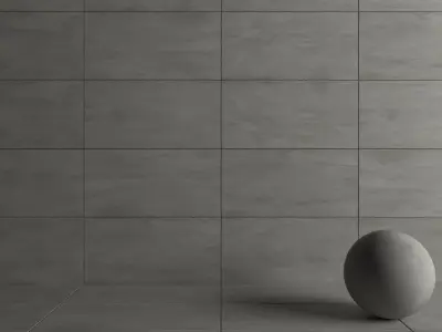 Concrete wall tiles Luce Acciaio 60x120 Set 1 Texture