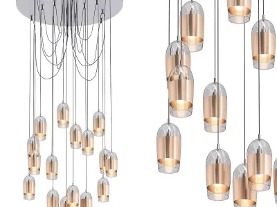 Untitled pendant lights 3D model