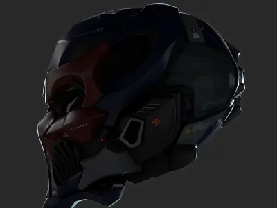 Helmet 022 02 3D model