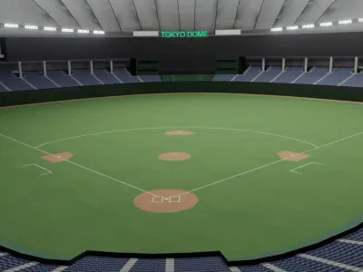Tokyo Dome - Japan 3D model