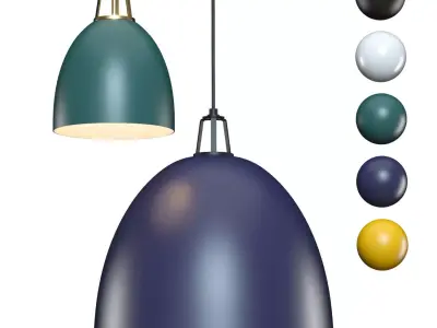 Crate and Barrel - Maddox Dome Pendant 3D model