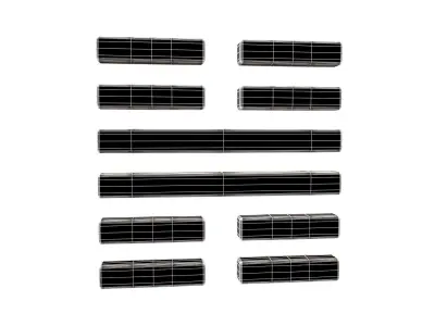 I Ching Hexagrams 62 xiao guo v1 001 Low-poly 3D model