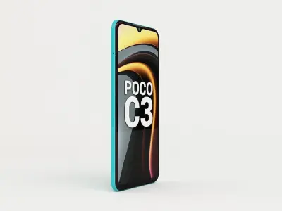 xiaomi poco c3 3D model