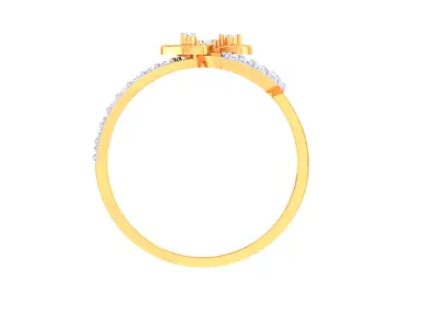  Women Ring MTL 3dm STL OBJ FBX Details 3D print model 113