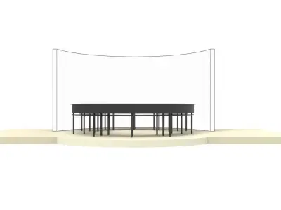 Jewelry table 3D model