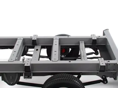 Opel Movano Chassis SingleCab L3 2026 3D model