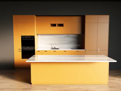 20-Kitchen8 matte 2 3D model