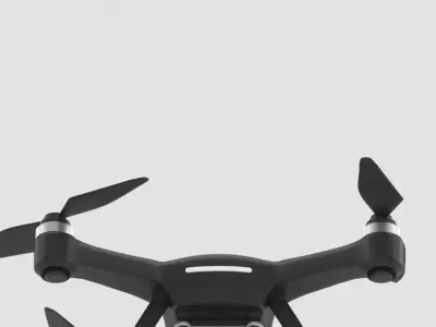 Holy Stone HS700E Drone with 4K Camera Low-poly 3D model