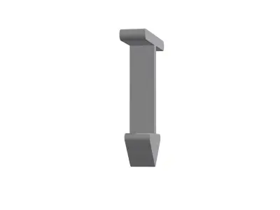 3d arrow alt from top Low-poly 3D model
