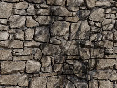 Stone Wall 16 - Seamless Texture
