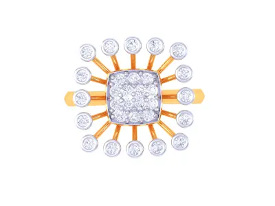  Women Ring MTL 3dm STL OBJ FBX Details 3D print model 32