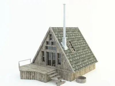  lake scene 3ds max lumion 10 scenes Low-poly 3D model