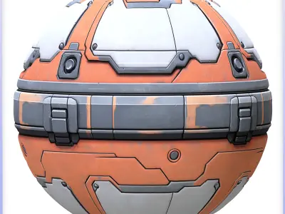 SciFi Seamless Texture Texture 11