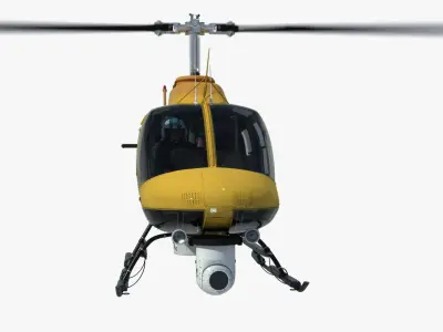  Bell JetRanger 206 News Media 