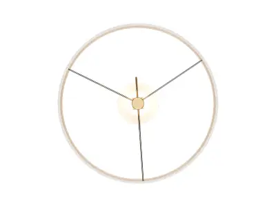 Uttermost Black Label Banded Table Lamp Alabaster 3D model