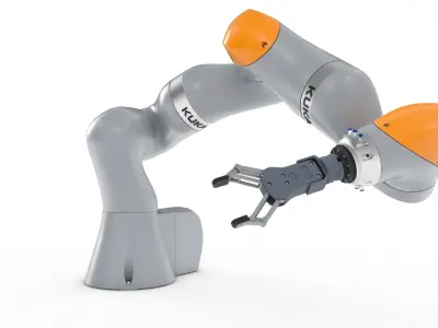 Kuka LBR iiwa Robotic Arm 3D model
