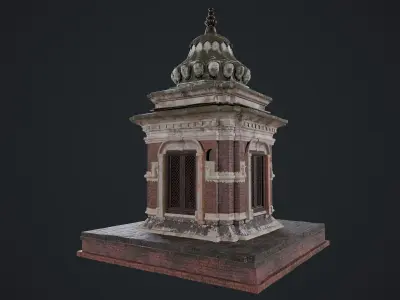 Pashupatinath temple  2 3D model