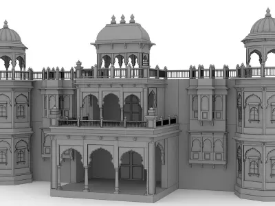 Indian Palace 3D model