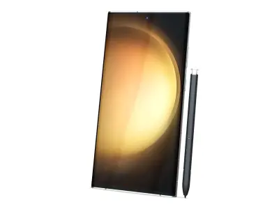 Samsung Galaxy S23 Ultra Cream 3D model