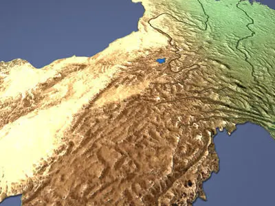 CINA map of china 3D model