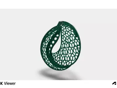 Orion Drop Pendant 3D print model