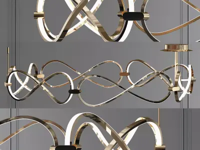 FORLI C infinity ceiling light 3D model