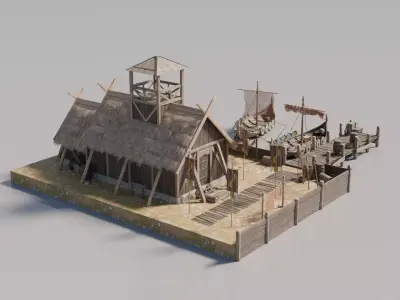 Nordic House 23 3D model