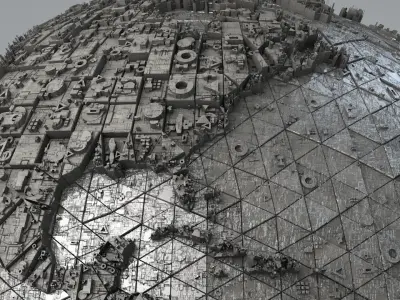 Sci-Fi Shapes - The Earth 3D model