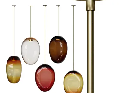 Bella Figura pendant lamp from Kolkhoze 3D model